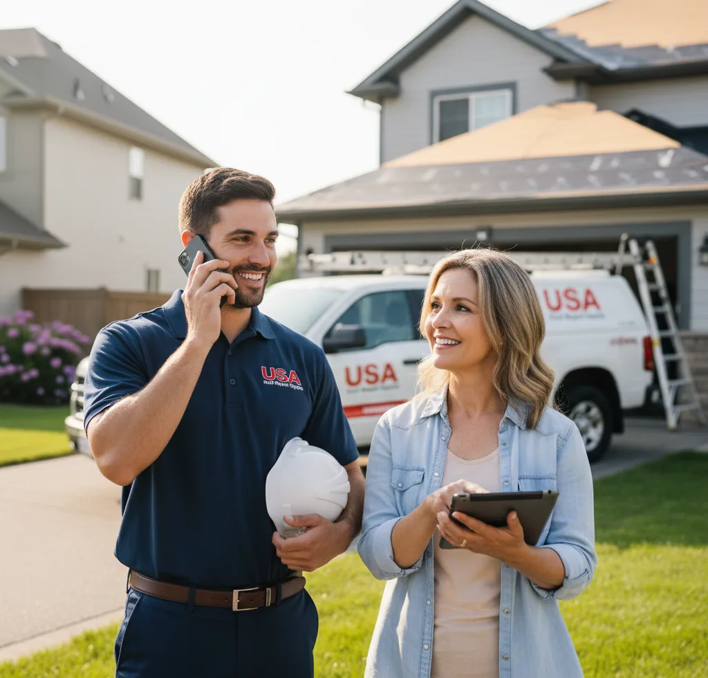 USA Roof Repair Experts customer support in Granite Falls
